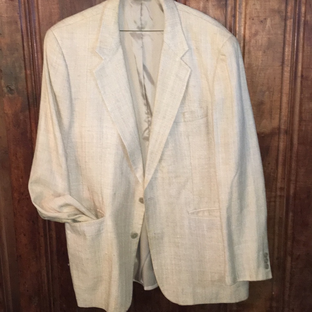 Gorgeous 100% silk sports jacket